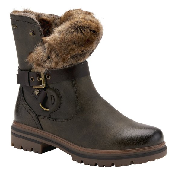 SPRING STEP FRANCALA BOOT Olive Green - Picture 1 of 7